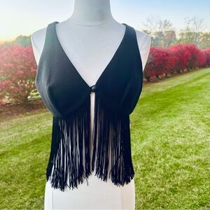 Modern Juniors Size 15 Vintage fringe vest